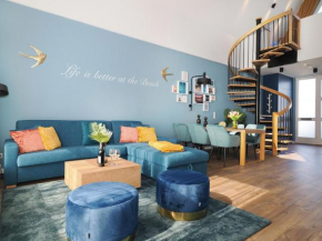 Seebrücke Heringsdorf - Appartement mit 1 Schlafzimmer und Terrasse S18
